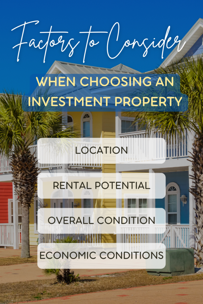 buying an investment property in the Destin/30A area