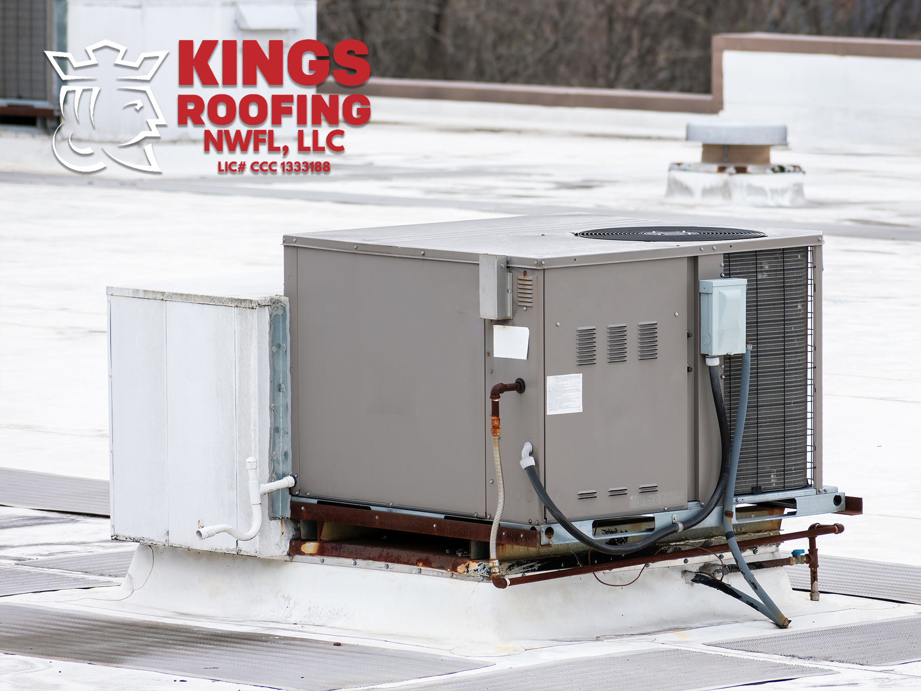 How HVAC Units Damage Commercial Roofs in Florida (And How to Prevent It) Kings Roofing NWFL